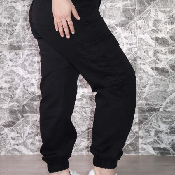 Alternative view of Jean Cargo Jogger Negro