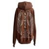 Hoodie Oversize Canguro Angel Chocolate