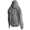 Hoodie Oversize Canguro Angel Gris