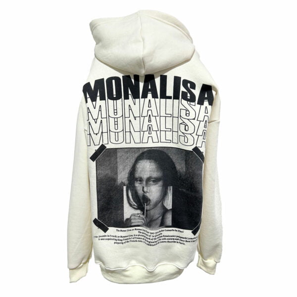 Hoodie Oversize Mona Lisa