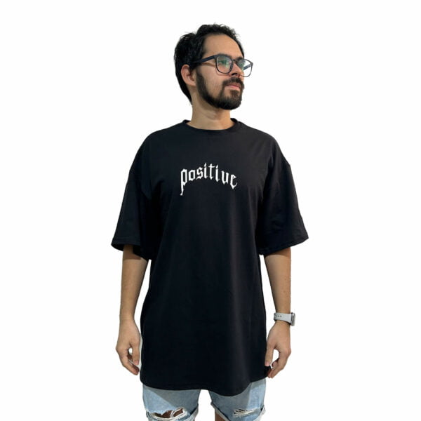 Alternative view of Remera Positive Negra