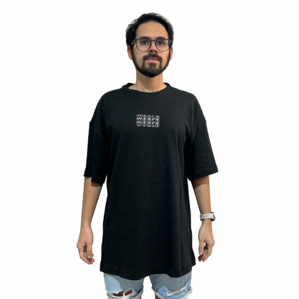 Alternative view of Remera World Negra