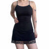 Vestido negro corto para fiesta