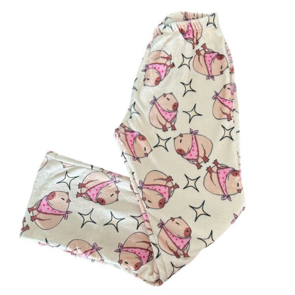 Pantalón Polar Soft Coquette Capibara