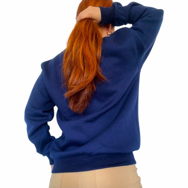 Buzo bordado UBA campera camperon oversize