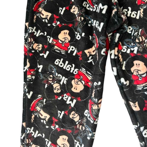 pantalón soft polar de mujer mafalda unisex de adulto frío