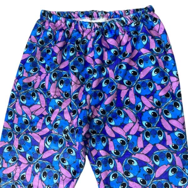 Pantalón Polar Soft Unisex Azul Stitch adulto frío