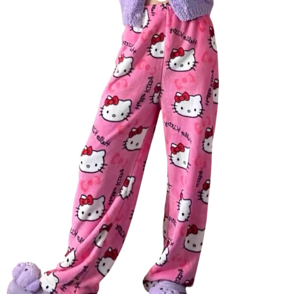 Alternative view of Pantalón Polar Coquette Rosa Hello Kitty Dreams