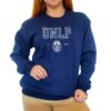 Buzo Unisex Bordado Cuello Redondo Facultad Universidad UNLP Frizado Azul Marino