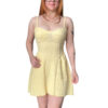 Vestido Amarillo Ophelia, vestidos de mujer, moda 2025