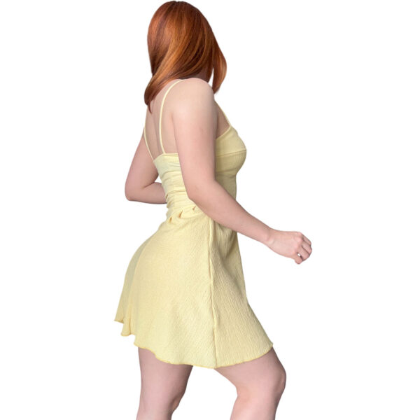 Vestido Amarillo Ophelia, vestidos de mujer, moda 2025, tendencias primavera verano,