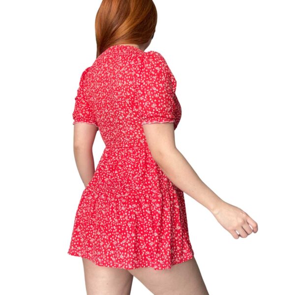 Vestido Rojo con short Midnight de mujer verano primavera argentina moda kawaii taylor swift