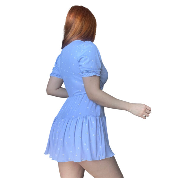 Alternative view of Vestido Azul con short Midnight