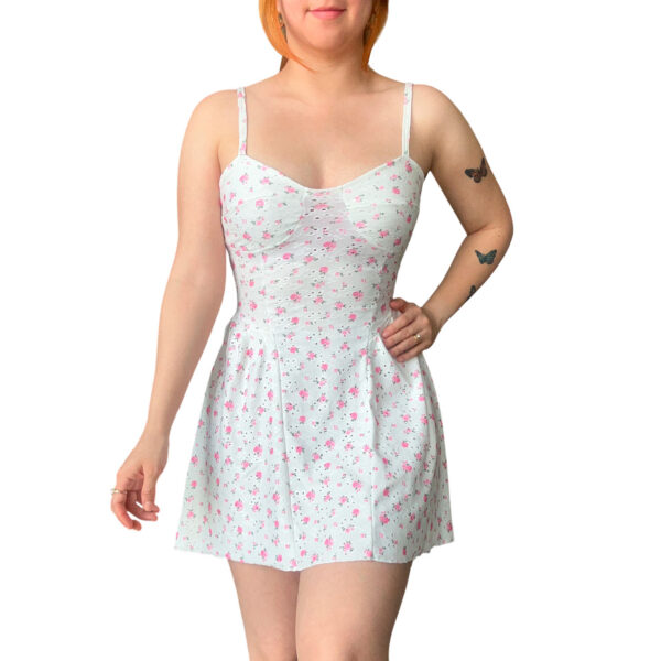 vestido blanco para fin de año de fiesta, casual, verano.