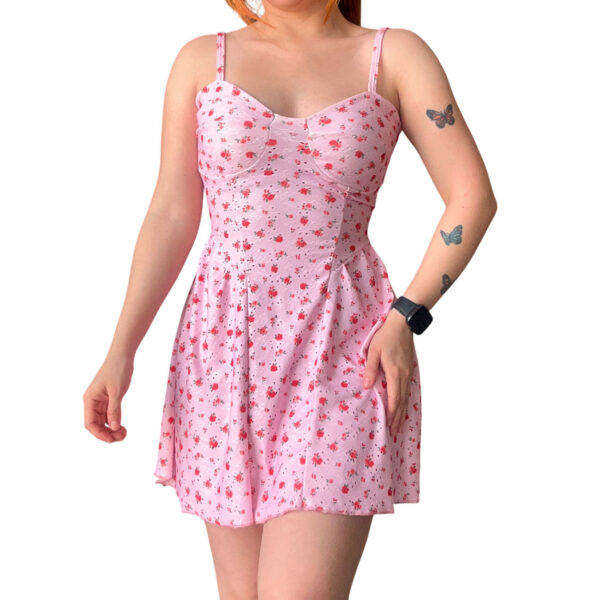 vestido de mujer rosa corto, vestido kawaii, vestido coquette, vestido de fiesta, vestido corset, vestido de novia, vestido casual.