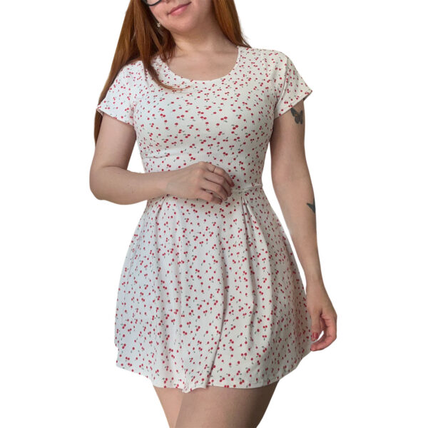 Vestido Celeste con short Pinterest, moda argentina 2025, 2026, vestido de mujer, vestidos cortos blancos, vestido kawaii, coquette..