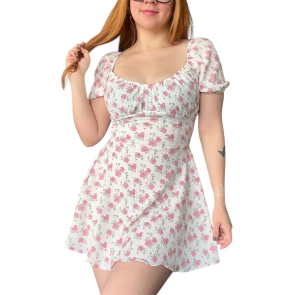 vestido san valentín, floreado, de mujer, para verano, vestidos tendencia, tiktok.