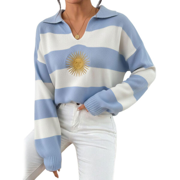 Sweater Cuello Chomba Sol De Mayo Premium