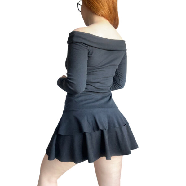 moda argentina, moda shein, vestidos manga larga.
